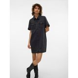 VERO MODA - Blue Denim Jeans - Bootcut - Normale Taille - 98% Katoen