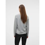 Gebreide Pullover - O-hals - Lange Mouwen - Glitterdetail - Regular Fit