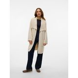 Vmliv - Gebreid Vest - V-Hals - Lange Mouwen - Lang