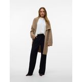 Vmliv - Gebreid Vest - V-Hals - Lange Mouwen - Lang