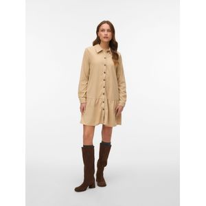 Vmcleo - Blousejurk - Korte Jurk - Lange Mouwen - Regular Fit