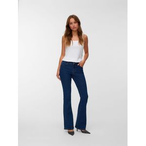 Vmelly Mid Rise Flared Fit Jeans