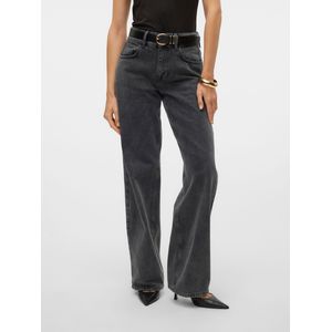 Snrancy Mid Waist Wide Leg Fit Jeans