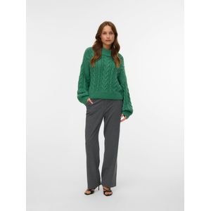 Vmdream - Gebreide Pullover - Hoge Hals - Lange Mouwen - Ballonmouwen