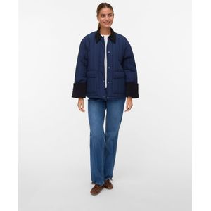 Awsissy - Gequilte Jas - Licht Gevoerd - Omkeerbaar - Lange Mouwen