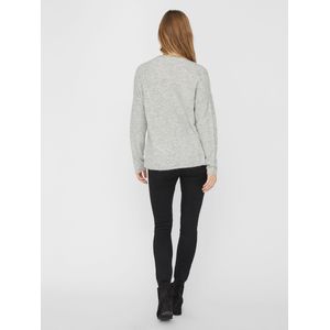 Vmcrewlefile - Gebreide Pullover - V-Hals - Lange Mouwen - Loose Fit