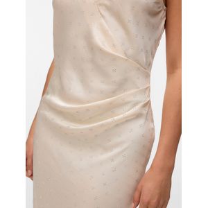 Vmsui - Lange Jurk - Mouwloos - V-Hals - Enkel Lengte - Slim Fit