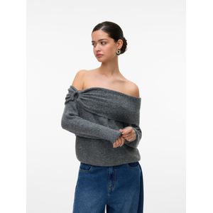 Vmlovely - Gebreide Pullover - Off-shoulder - Lange Mouwen - Regular Fit
