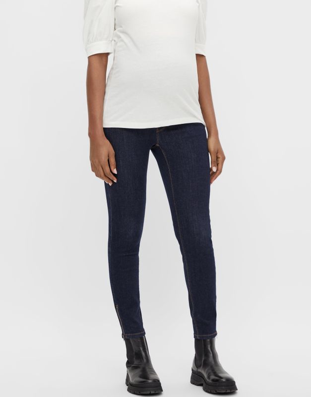 Slim Fit Jeans - Zwangerschapsjeans - Katoen - Buikband - 5-Pocket Design