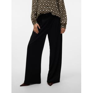 Broeken - High Waist - Rits Detail - Wide Leg Fit - AWARE