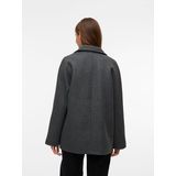 Vmfortune - Jas - Omkeerbaar - Lange Mouwen - Knoopsluiting met Dubbele Knopenrij