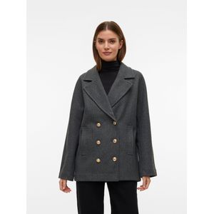 Vmfortune - Jas - Omkeerbaar - Lange Mouwen - Knoopsluiting met Dubbele Knopenrij