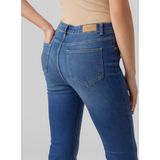 Flared Fit Jeans - Stonewash - High Rise