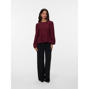 Vmerma - Top - O-hals - Lange Mouwen - Regular Fit