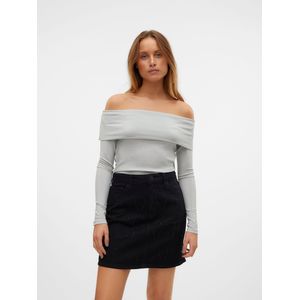 Vmdynasty - Top - Off-shoulder - Lange Mouwen - Glitterdetail