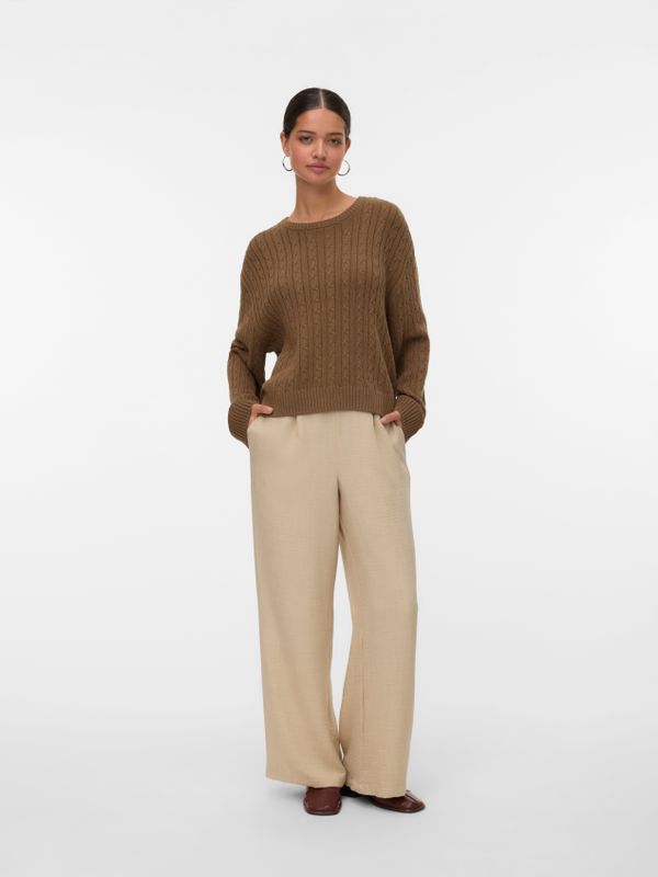 Vmfocornelia - Gebreide Pullover - Kabelgebreid Detail - Regular Fit