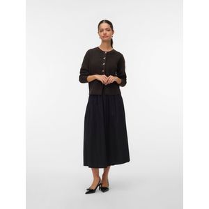 Vmsoray - Gebreid Vest - O-hals - Lange Mouwen - Knoopsluiting - Regular Fit