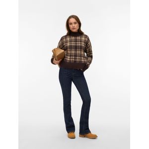 Vmmaira - Gebreide Pullover - Hoge Hals - Lange Mouwen - Volumineuze Mouwen