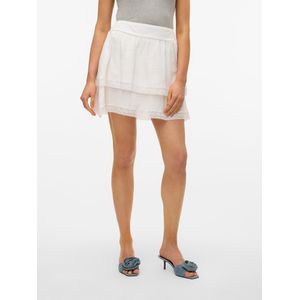 Vmnatali - Korte Rok - Zomer - Elastische Taille - Kanten Detail