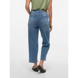 Vmbetty - High Rise Mom Fit Jeans - Stonewash