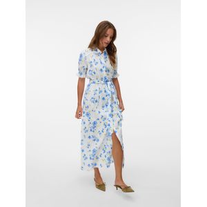 Vmgry - Lange Jurk - Gebloemd - Maxi Lengte - Regular Fit