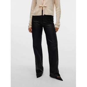 Vmtessa - High Rise - Broek - Wide Fit - Coated