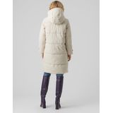 Vero Moda - VMMARGARET LONG COAT GA - Dames Jas - Oatmeal