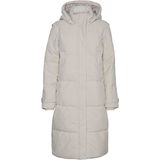 Vero Moda - VMMARGARET LONG COAT GA - Dames Jas - Oatmeal