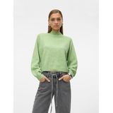 Vmleaf - Pullover - Gebreide Trui - Hoge Hals - Lange Mouwen - Regular Fit