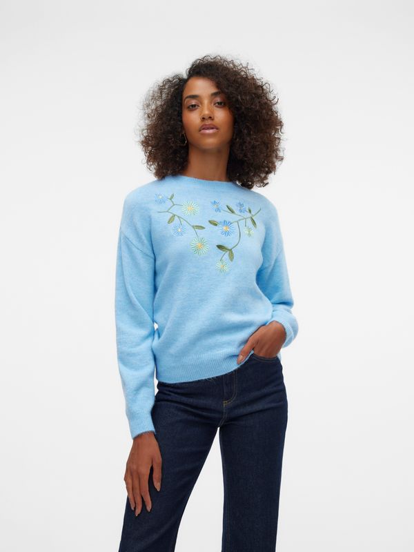 Vmalina - Gebreide Pullover - O-hals - Lange Mouwen - Regular Fit