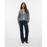 Vmboom - Gebreid Vest - O-hals - Lange Mouwen - Regular Fit