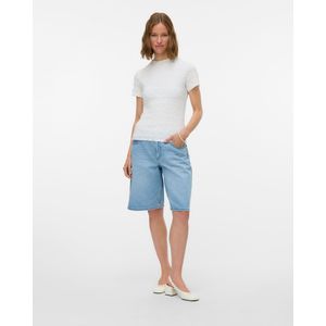 Vmregina - Top - Hoge Hals - Korte Mouwen - Regular Fit