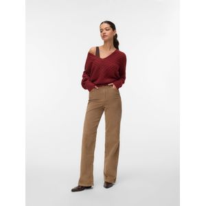 Vmstinna - Gebreide Pullover - V-Hals - Lange Mouwen