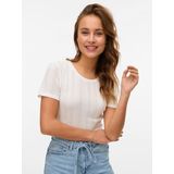 Vmlisa - Top - T-shirt - O-hals - Korte Mouwen - Regular Fit