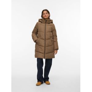 Vmhalsey - Jas - Capuchon - Gequilte Detail - Polyester Voering - Winterjas