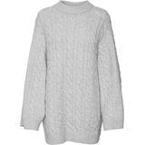 Vmcobalt - Gebreide Pullover - O-hals - Lange Mouwen - Volumineuze Mouwen
