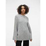 Vmcobalt - Gebreide Pullover - O-hals - Lange Mouwen - Volumineuze Mouwen