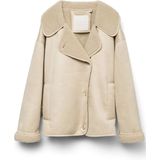 Vmsabina - Tussenjas - Lange Mouwen - Gespreide Kraag - Knoopsluiting