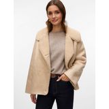 Vmsabina - Tussenjas - Lange Mouwen - Gespreide Kraag - Knoopsluiting