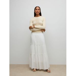 Awkeeley High Waist Lange Rok