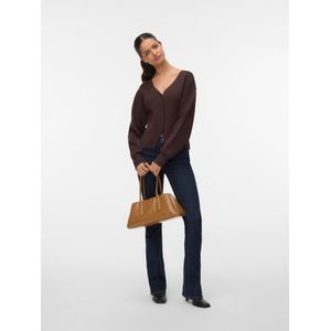 Vinucca - Gebreid Vest - V-Hals - Lange Mouwen - Regular Fit