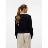 Vmhappyshine - Gebreide Pullover - Glitterdetail - O-hals - Lange Mouwen - Regular Fit