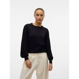 Vmhappyshine - Gebreide Pullover - Glitterdetail - O-hals - Lange Mouwen - Regular Fit