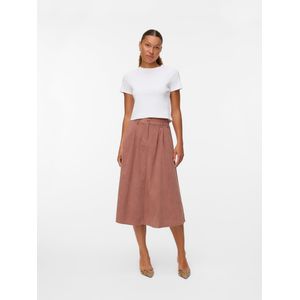 Vmvienna High Waist Corduroy Midi-rok