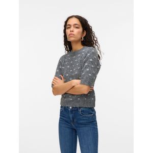Vmnovahdotty - Gebreide Pullover - O-hals - 2/4 Mouwen - Regular Fit
