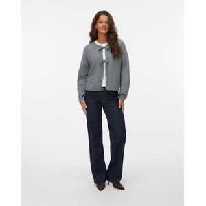 Vmboom - Gebreid Vest - O-hals - Lange Mouwen - Regular Fit