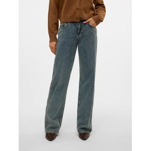 Snrancy Mid Waist Wide Leg Fit Jeans