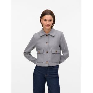 Vmcaya - Jas - Licht Gevoerd - Lange Mouwen - Knoopsluiting - Voorzakken