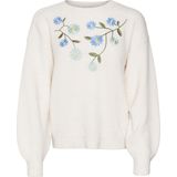 Vmalina - Gebreide Pullover - O-hals - Lange Mouwen - Regular Fit