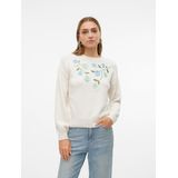 Vmalina - Gebreide Pullover - O-hals - Lange Mouwen - Regular Fit